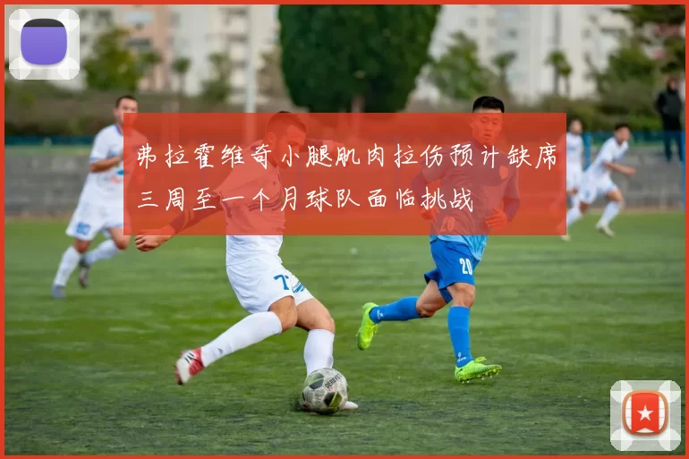 弗拉霍维奇小腿肌肉拉伤预计缺席三周至一个月球队面临挑战